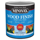 Minwax Wood Finish Water-Based Solid Clear Tint Base Wood Stain 1 qt, Pack of 4