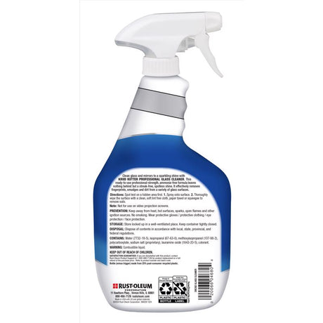 Krud Kutter Professional No Scent Glass Cleaner 32 oz Liquid, Pack of 6