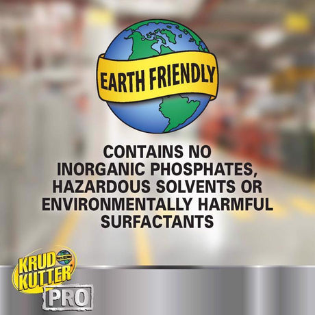 Krud Kutter Professional Cleaner and Degreaser 1 gal Liquid, Pack of 4