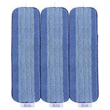 Bona 18.31 in. Cleaning Microfiber Mop Pad 3 pk