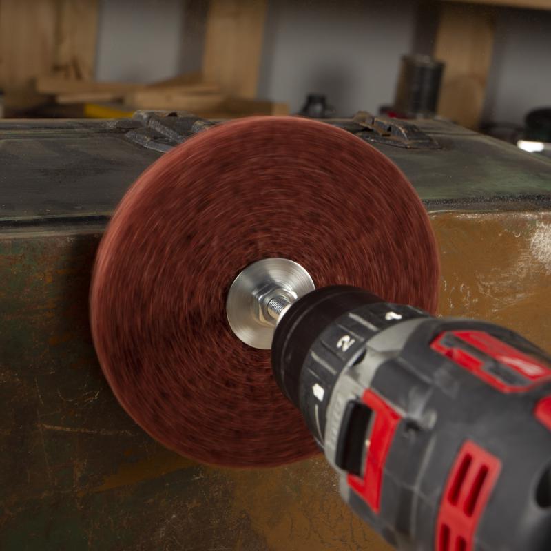 Ace 5 in. Synthetic/Wool Blend Bolt-On Drill Mount Paint and Varnish Remover Kit 240 Grit Fine 1 pk