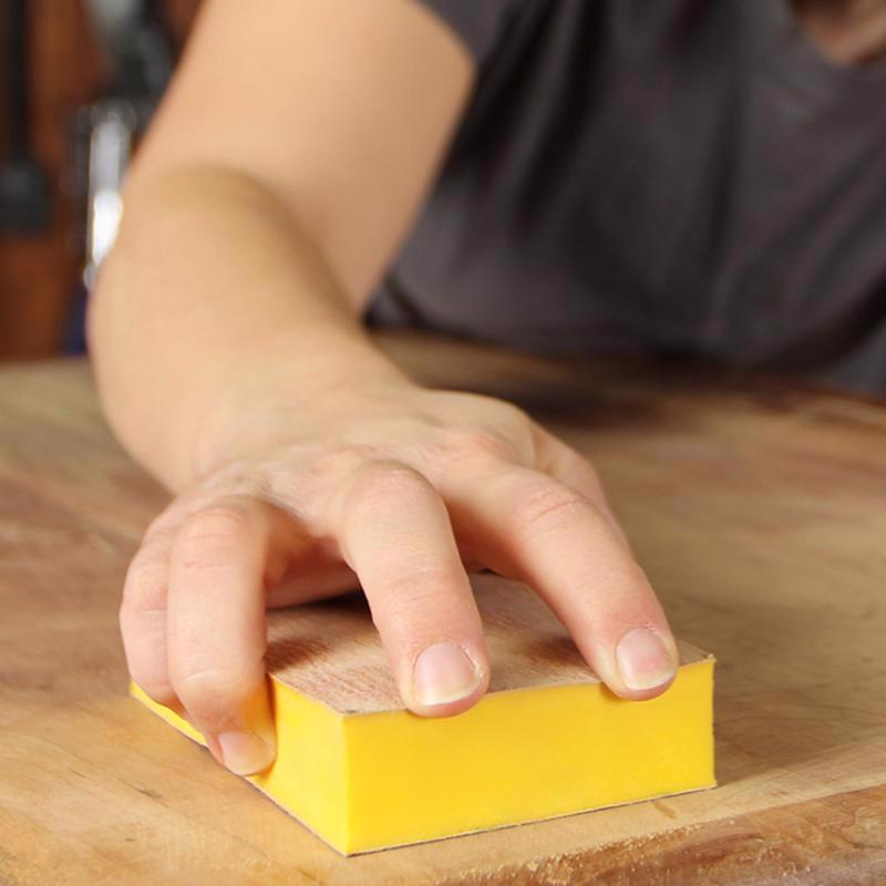 Ace 5 in. L X 3 in. W X 1 in. 220 Grit Extra Fine 2-Sided Sanding Sponge