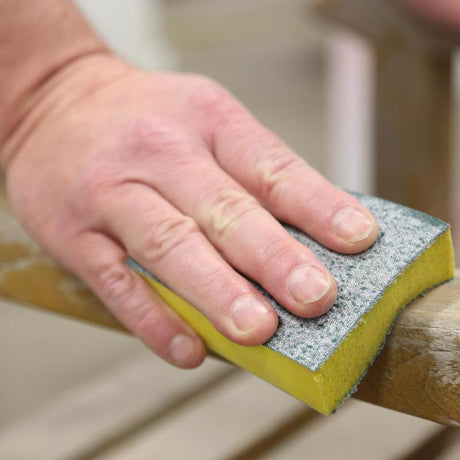 Ace 5 in. L X 3 in. W X 1 in. 80 Grit Medium 2-Sided Sanding Sponge