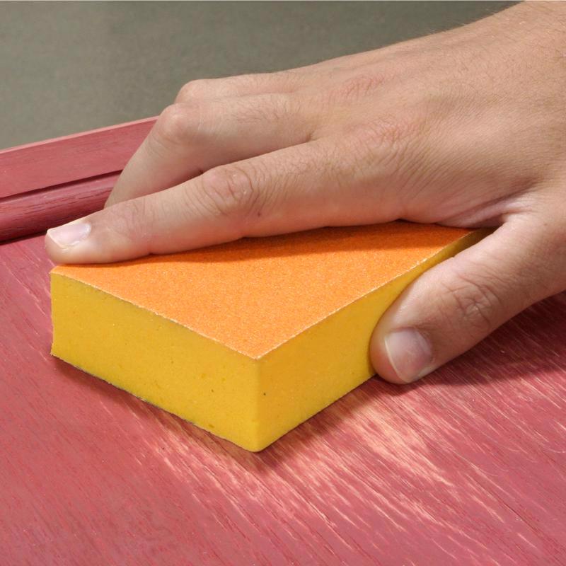 Ace 5 in. L X 3 in. W X 1 in. 180 Grit Extra Fine 2-Sided Sanding Sponge