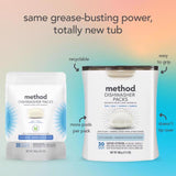 Method Free & Clear Scent Pods Dishwasher Detergent 17.2 oz 30 pk