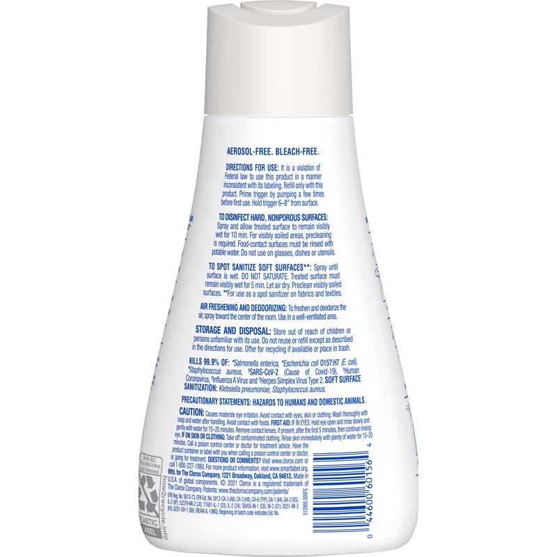 Clorox Eucalyptus Peppermint Scent Disinfectant Cleaner 16 oz 1 pk, Pack of 6