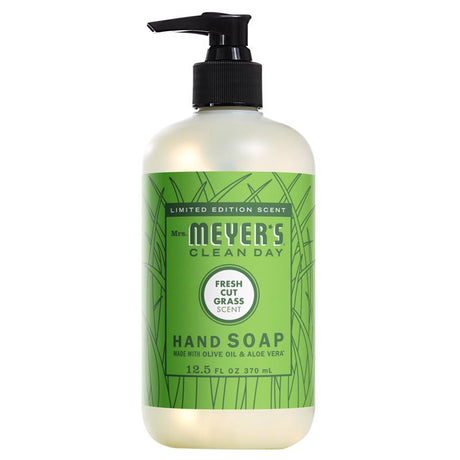 Mrs. Meyer's Clean Day Fresh Cut Grass Scent Liquid Hand Soap 12.5 oz, Pack of 6