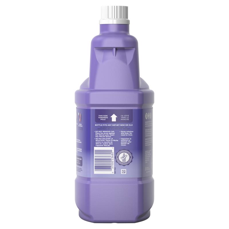 Swiffer WetJet Lavender Vanilla Scent Floor Cleaner Refill Liquid 42.2 oz, Pack of 4