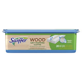 Swiffer Sweeper 5.4 in. Wet Microfiber Mop Refill Pad 20 pk