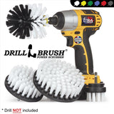 Drillbrush 5 in. W Soft Bristle Metal Handle Drill Brush Set