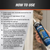 DAP AMP Crystal Clear Polymer Advanced Hybrid Caulk Sealant 9 oz, Pack of 12