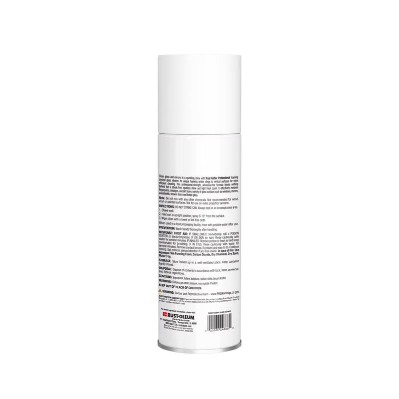 Krud Kutter Professional No Scent Glass Cleaner 20 oz Foam, Pack of 12