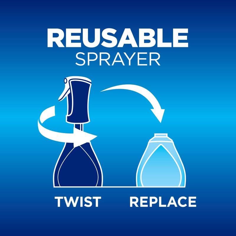 Dawn Platinum Powerwash Lemon Scent Liquid Dish Spray 16 oz 1 pk, Pack of 6