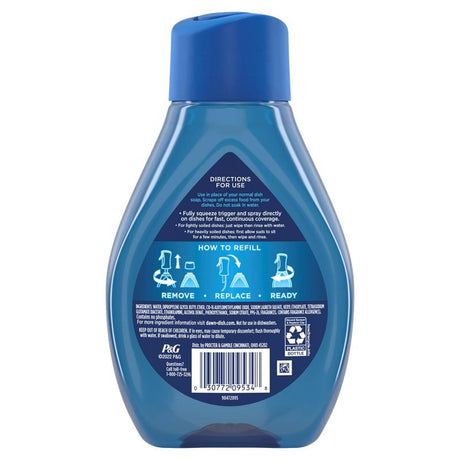 Dawn Platinum Powerwash Lemon Scent Liquid Dish Spray Refill 16 oz 1 pk, Pack of 6