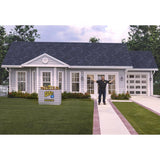 Plaskolite Thin Gauge Clear Single Acrylic Safety Shield Leg Stands 2.1 in. W X 4.9 in. L X 0.21 in.