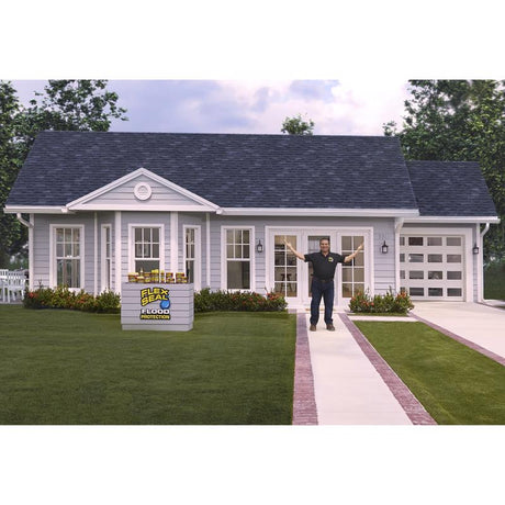 Plaskolite Thin Gauge Clear Single Acrylic Safety Shield Leg Stands 2.1 in. W X 4.9 in. L X 0.21 in.