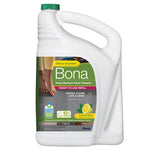 Bona Lemon Mint Scent Hard Surface Floor Cleaner Liquid 128 oz, Pack of 4