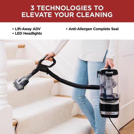Shark Navigator Bagless Corded Foam Filter/HEPA Upright Vacuum