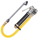 Tru-Flate Brass/Steel Inflator Gauge with Hose 1/4 in. NPT 120 psi 1 pc