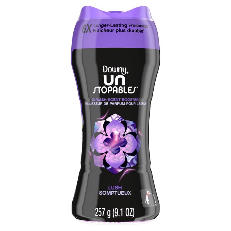 Downy Unstopables Lush Scent Laundry Scent Booster Crystals 9.1 oz 1 pk, Pack of 4