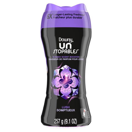 Downy Unstopables Lush Scent Laundry Scent Booster Crystals 9.1 oz 1 pk, Pack of 4