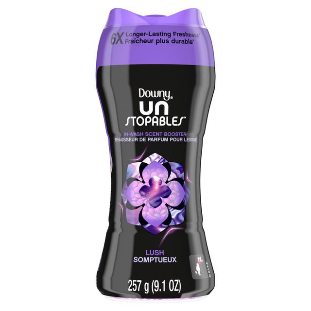 Downy Unstopables Lush Scent Laundry Scent Booster Crystals 9.1 oz 1 pk, Pack of 4