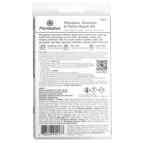 Permatex High Strength White/Almond Repair Kit 30 gm