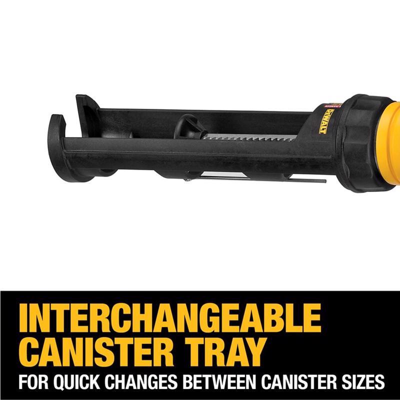 DeWalt 20V MAX Industrial Silicone Emulsion Caulking Gun