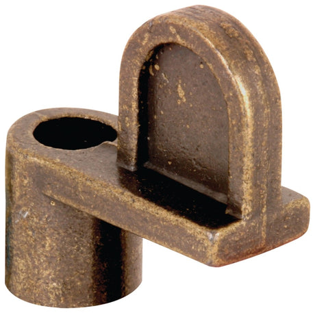 Make-2-Fit PL 7894 Window Screen Clip with Screw, 5/16 in D Dimensions, Alloy, Bronze, 12/PK