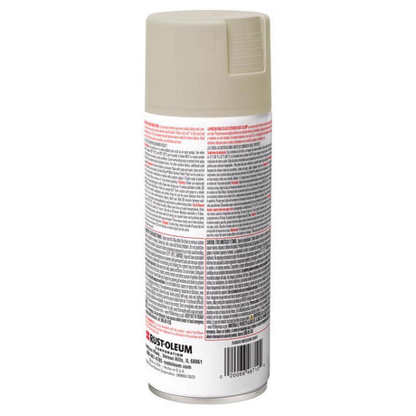 Rust-Oleum Flat Medium Gray Fabric Spray Paint 12 oz, Pack of 6