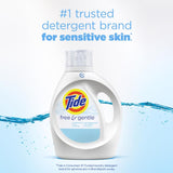 Tide Free & Gentle No Scent Detergent Liquid 42 fl. oz. 1 pk, Pack of 6