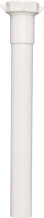 Plumb Pak PP42-8W Pipe Extension Tube, 1-1/4 in, 8 in L, Slip-Joint, Plastic, White