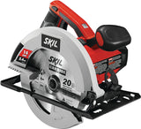 Skil 5180-01 Circular Saw, 14 A, 7-1/4 in Dia Blade, 5/8 in Arbor, 1.93 in at 45 deg, 2.43 in at 90 deg D Cutting