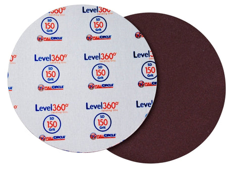 Full Circle SD150-5 Sanding Disc, 150 -Grit, Very Fine, Aluminum Oxide, 8-7/8 in Dia