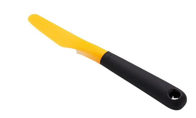 Good Grips 11140800 Omelet Turner, 3/4 in W Blade, Silicone Blade