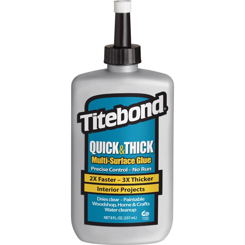 Titebond Quick & Thick High Strength White Glue 8 oz