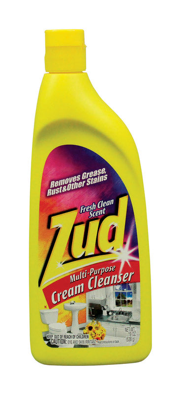 Zud Fresh Clean Scent Heavy Duty Cleaner 19 oz Cream