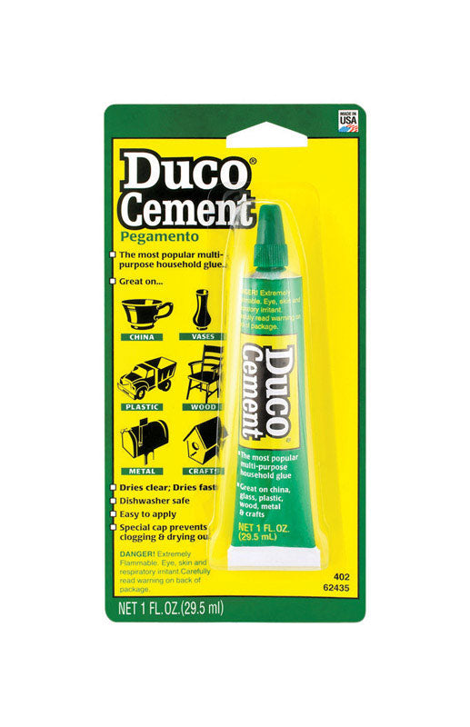 Duco Cement Polyurethane Glue 1 oz, Pack of 6