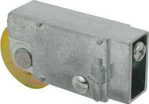 Prime-Line D 1603 Roller Assembly, 2-5/16 in L x 11/16 in W x 1-1/8 in H Dimensions, 1-1/4 in Dia Roller, Steel