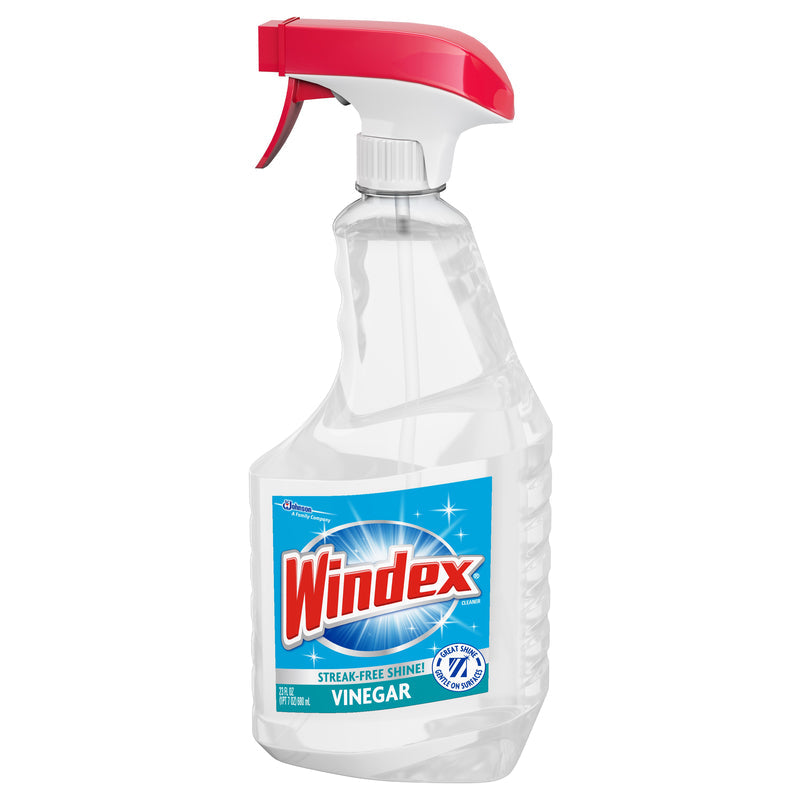 Windex Fresh Clean Scent All Purpose Cleaner With Vinegar Liquid 23 oz, Pack of 8