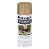 Rust-Oleum Stops Rust Hammered Gold Spray Paint 12 oz