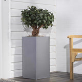 Cantex EZ Box New and Old Work Square PVC 2 gang Box Extension Gray