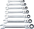 Vulcan FPG7M Wrench Set, 7-Piece, Chrome Vanadium Steel, Mirror Polish, Silver, Specifications: Metric