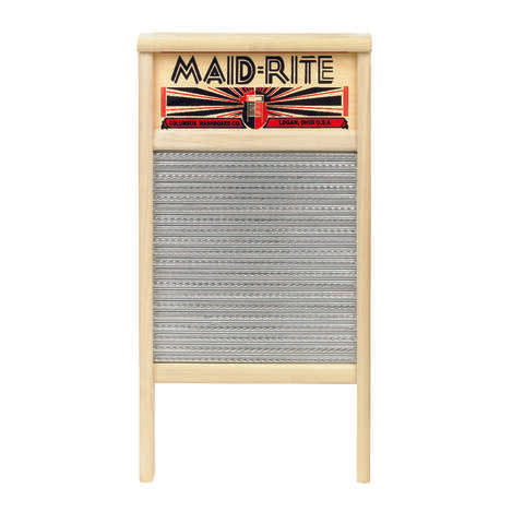 Maid-Rite 12-7/16 in. W X 23.75 in. L Metal Scrub Surface Washboard