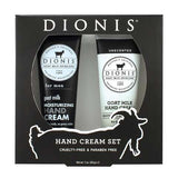 Dionis Goat Milk Fresh & Unscented Scent Hand Cream 1 oz 2 pk, Pack of 12