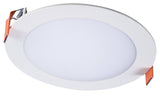 Halo HLB6 Series HLB6099FS1EMWR Downlight, 16 W, 120 V, 1-Lamp, LED Lamp, Aluminum, White