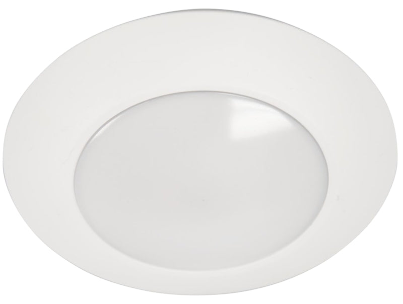 HALO HLC Series HLC6099501EWH-6BP Surface Light, 0.133 mA, 120 V, 15.7 W, LED Lamp, 900 Lumens, 5000 K Color Temp