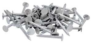 ProFIT 0069138 Hand Drive Roofing Nail, 2 in L, Flat Head, 11 ga, Steel, 1 lb