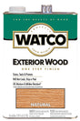 WATCO 67731 Wood Finish, Liquid, Natural, 1 gal Can