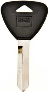 Hy-Ko 12005H62 Key Blank, Brass/Plastic, Nickel, For: Ford, Lincoln, Mercury Vehicles, H62 Key Number, Pack of 5